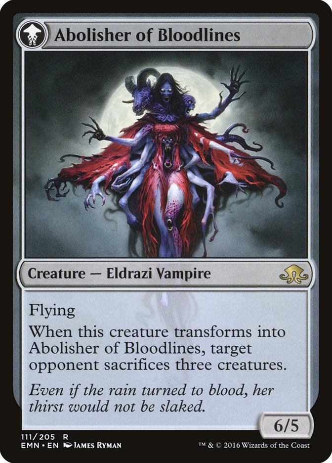 Voldaren Pariah // Abolisher of Bloodlines [Eldritch Moon] - Magic: The Gathering - Card Brawlers | Quebec | Canada |