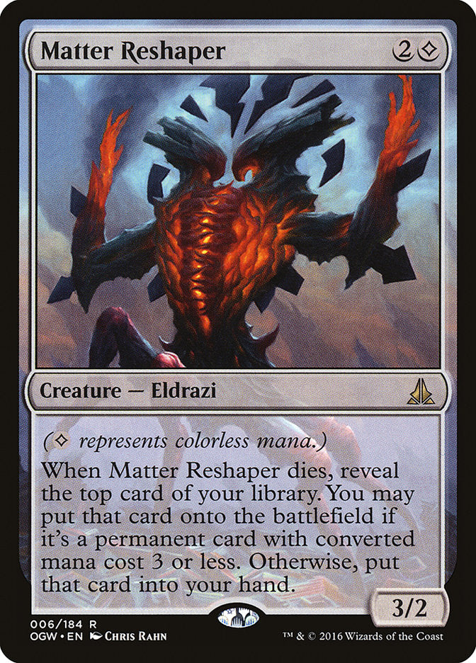 Matter Reshaper [Oath of the Gatewatch] - Magic: The Gathering - Card Brawlers | Quebec | Canada |