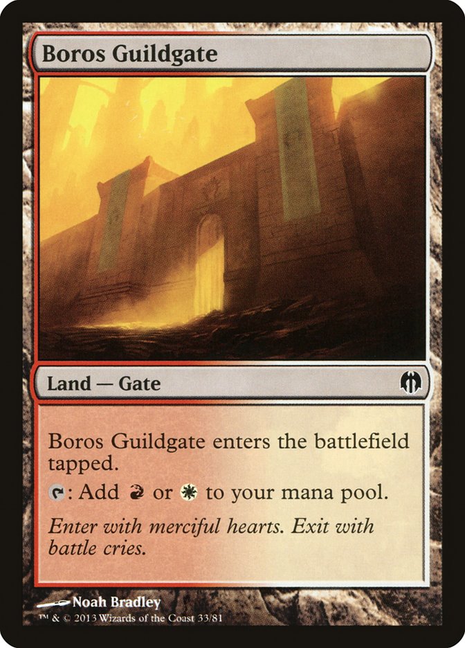 Boros Guildgate [Duel Decks: Heroes vs. Monsters] - Magic: The Gathering - Card Brawlers | Quebec | Canada |