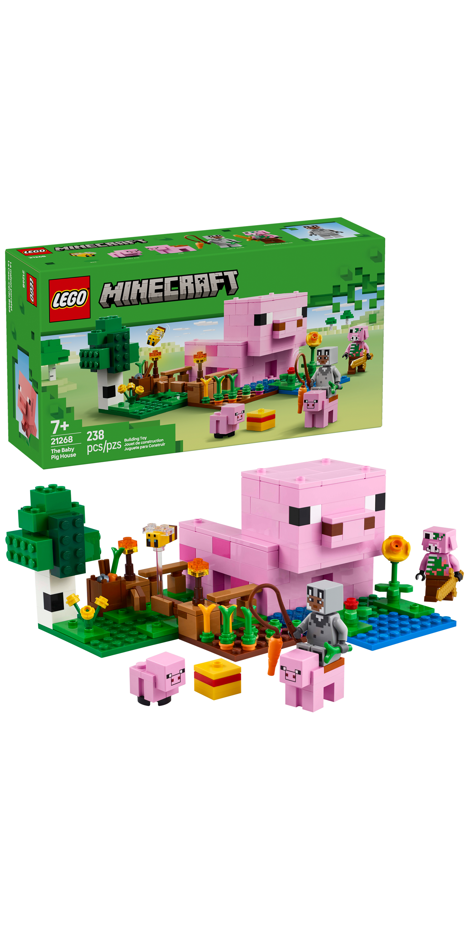 LEGO® - Minecraft - The Baby Pig House - Building Kit - 21268 - Lego - Card Brawlers | Quebec | Canada |