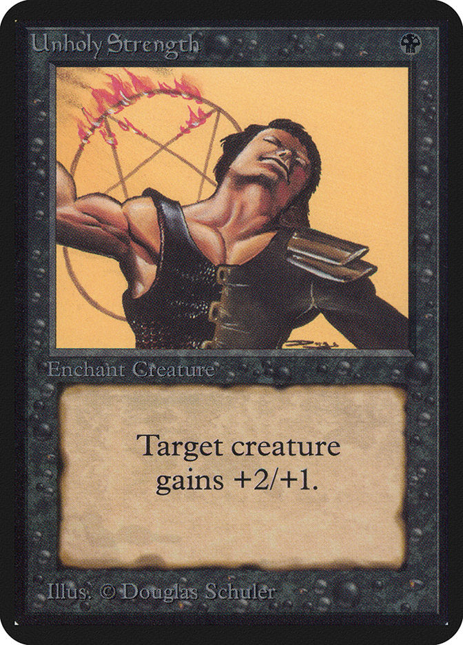 Unholy Strength [Alpha Edition] - Magic: The Gathering - Card Brawlers | Quebec | Canada |