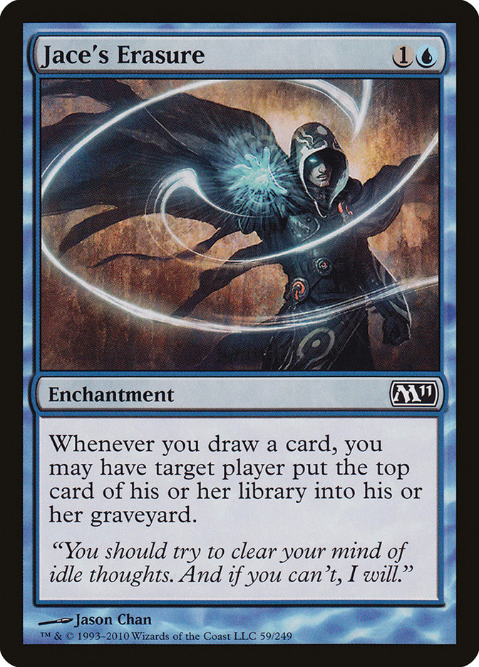 Jace's Erasure [Magic 2011] - Magic: The Gathering - Card Brawlers | Quebec | Canada |