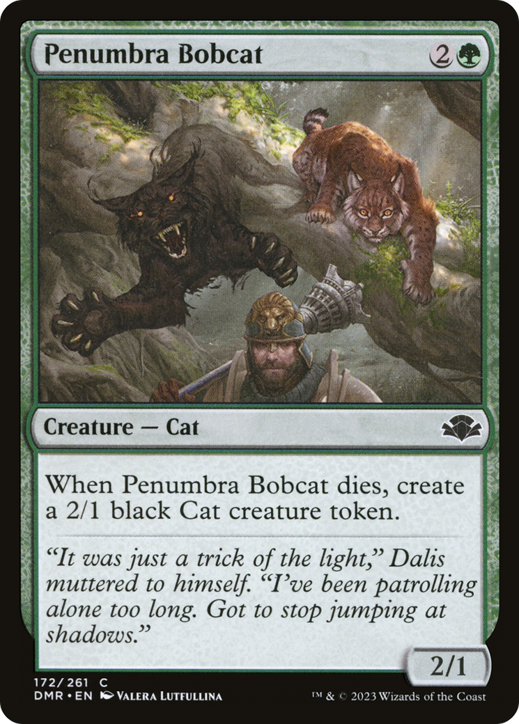 Penumbra Bobcat [Dominaria Remastered] - Magic: The Gathering - Card Brawlers | Quebec | Canada |