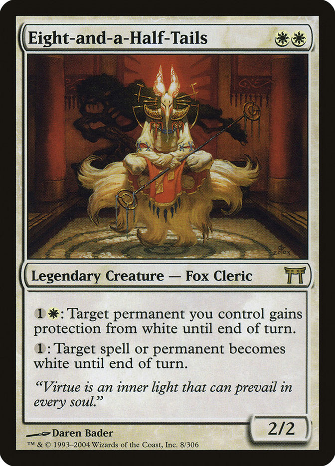 Eight-and-a-Half-Tails [Champions of Kamigawa] - Magic: The Gathering - Card Brawlers | Quebec | Canada |