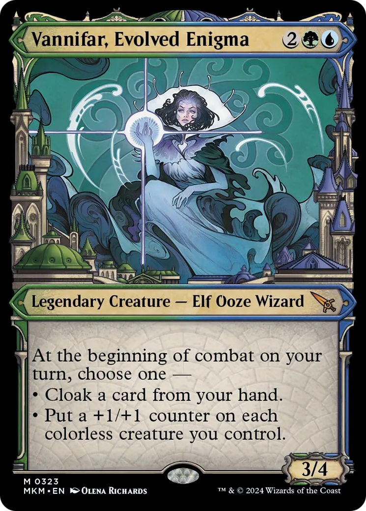 Vannifar, Evolved Enigma (Showcase) (0323) [Murders at Karlov Manor] - Magic: The Gathering - Card Brawlers | Quebec | Canada |