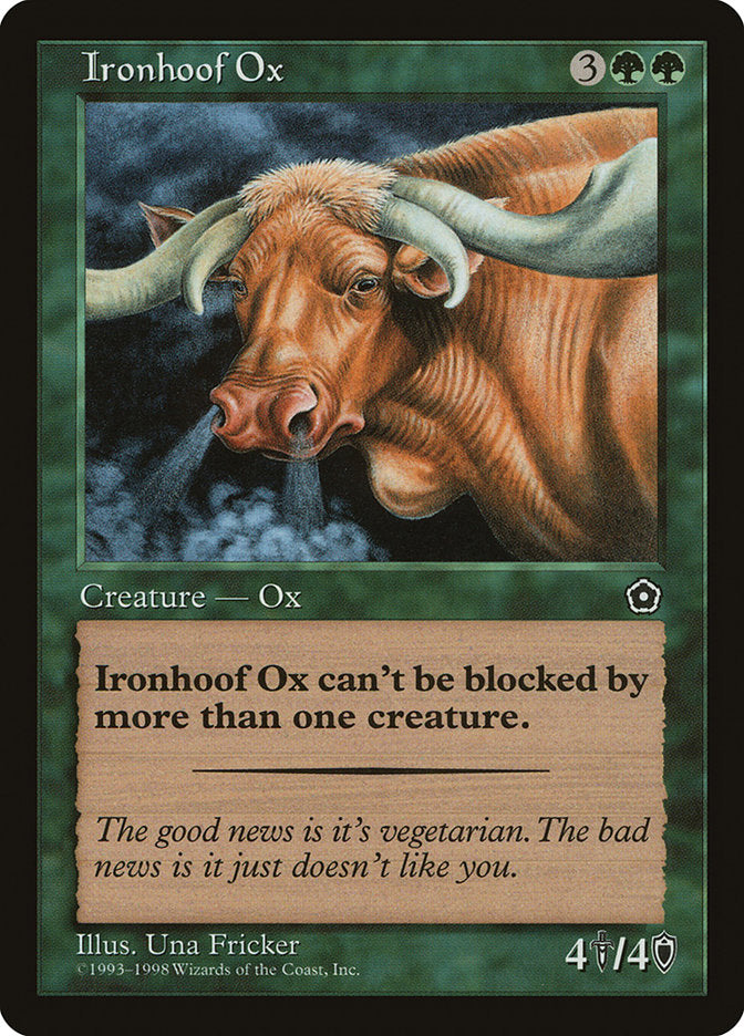 Ironhoof Ox [Portal Second Age] - Magic: The Gathering - Card Brawlers | Quebec | Canada |