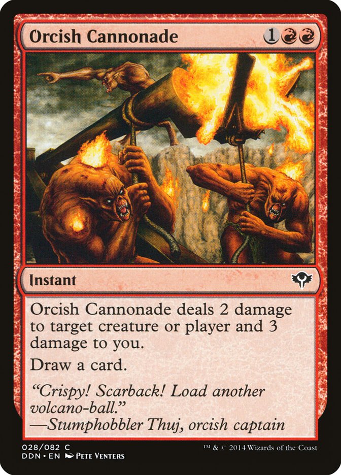 Orcish Cannonade [Duel Decks: Speed vs. Cunning] - Magic: The Gathering - Card Brawlers | Quebec | Canada |