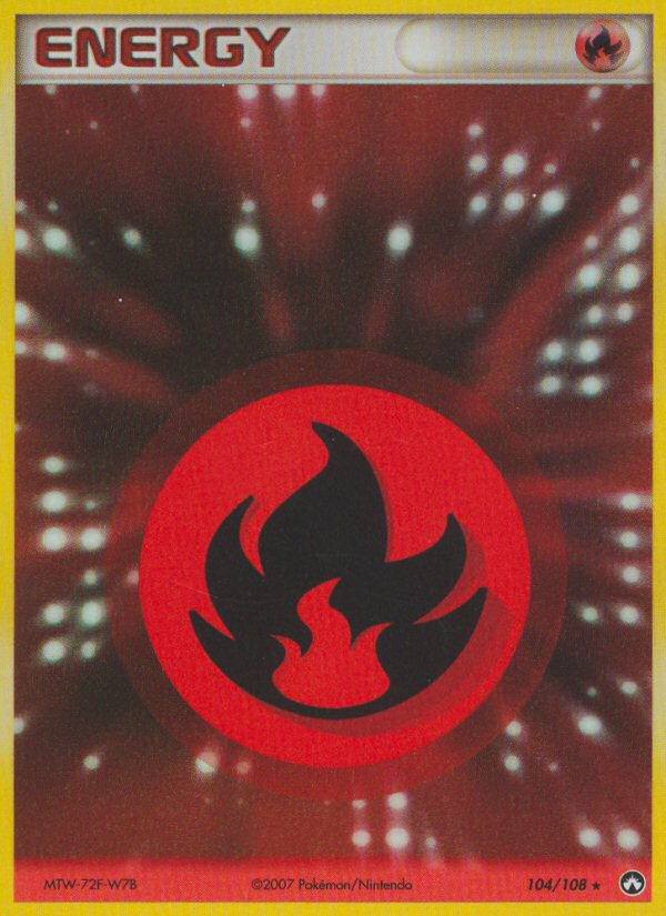 Fire Energy (104/108) [EX: Power Keepers] - Pokémon - Card Brawlers | Quebec | Canada |