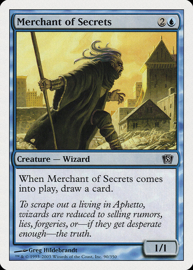 Merchant of Secrets [Eighth Edition] - Magic: The Gathering - Card Brawlers | Quebec | Canada |