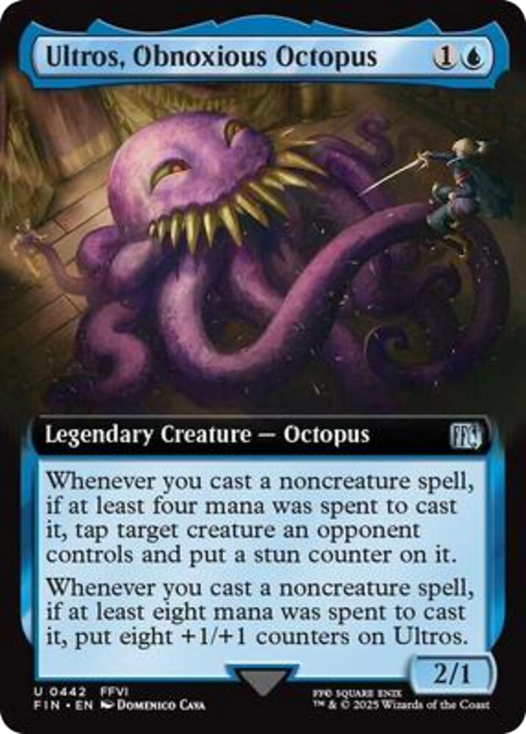 Ultros, Obnoxious Octopus (Extended Art) [FINAL FANTASY] - Magic: The Gathering - Card Brawlers | Quebec | Canada |