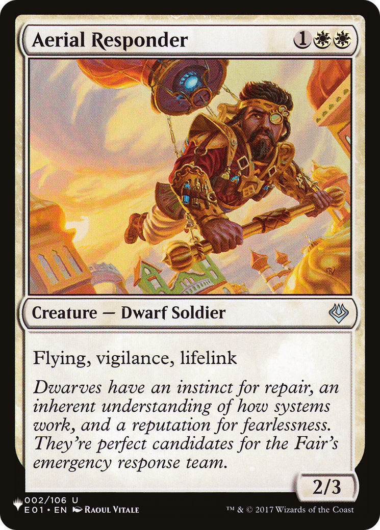 Aerial Responder [The List] - Magic: The Gathering - Card Brawlers | Quebec | Canada |