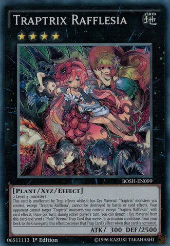 Traptrix Rafflesia [BOSH-EN099] Secret Rare - Yu-Gi-Oh! - Card Brawlers | Quebec | Canada |