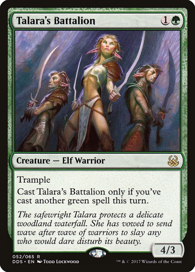 Talara's Battalion [Duel Decks: Mind vs. Might] - Magic: The Gathering - Card Brawlers | Quebec | Canada |