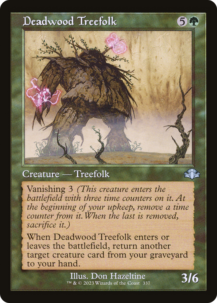 Deadwood Treefolk (Retro) [Dominaria Remastered] - Magic: The Gathering - Card Brawlers | Quebec | Canada |