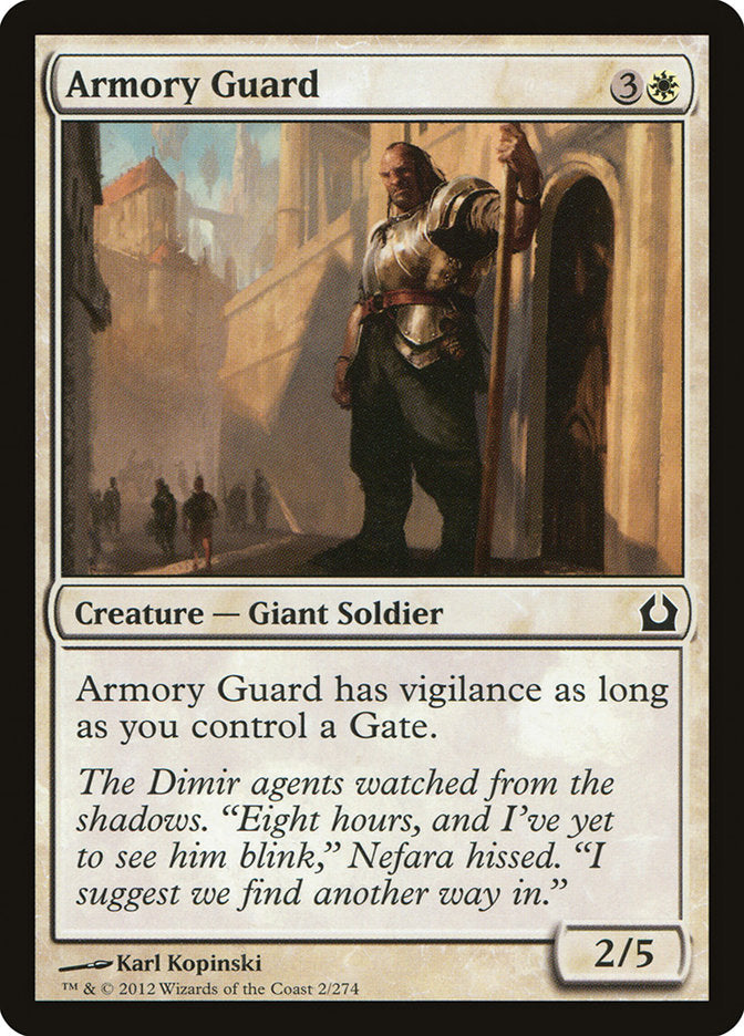 Armory Guard [Return to Ravnica] - Magic: The Gathering - Card Brawlers | Quebec | Canada |