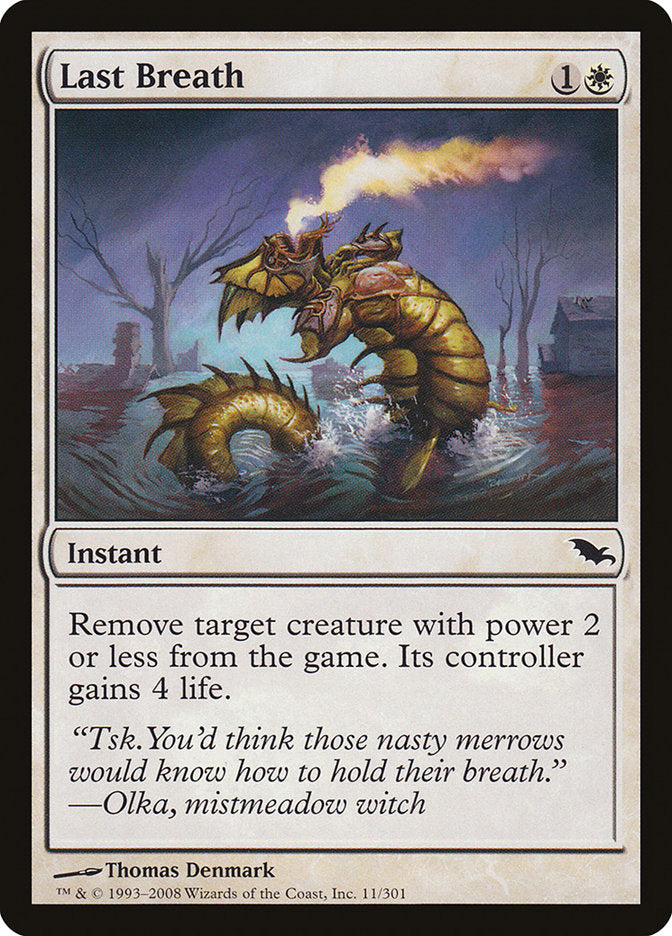 Last Breath [Shadowmoor] - Magic: The Gathering - Card Brawlers | Quebec | Canada |