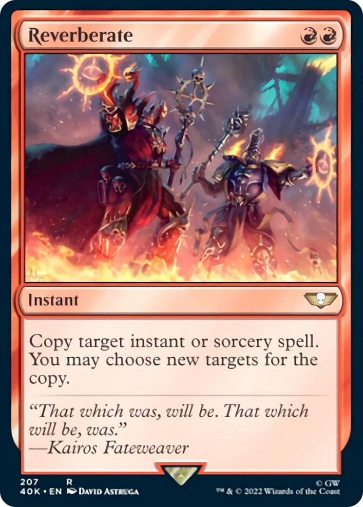 Reverberate (Surge Foil) [Warhammer 40,000] - Magic: The Gathering - Card Brawlers | Quebec | Canada |