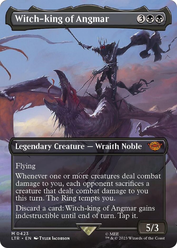 Witch-king of Angmar (Borderless Alternate Art) [The Lord of the Rings: Tales of Middle-Earth] - Magic: The Gathering - Card Brawlers | Quebec | Canada |