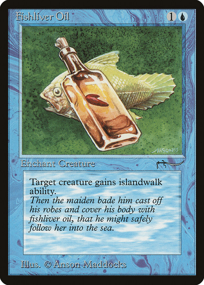 Fishliver Oil (Light Mana Cost) [Arabian Nights] - Magic: The Gathering - Card Brawlers | Quebec | Canada |
