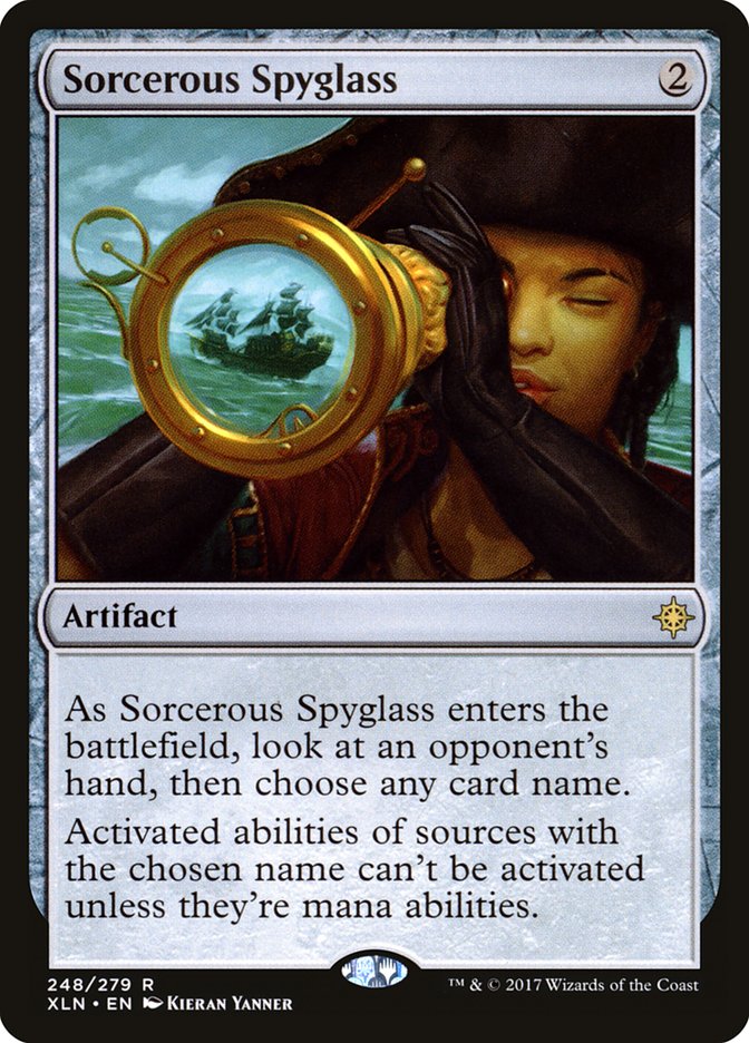 Sorcerous Spyglass [Ixalan] - Magic: The Gathering - Card Brawlers | Quebec | Canada |