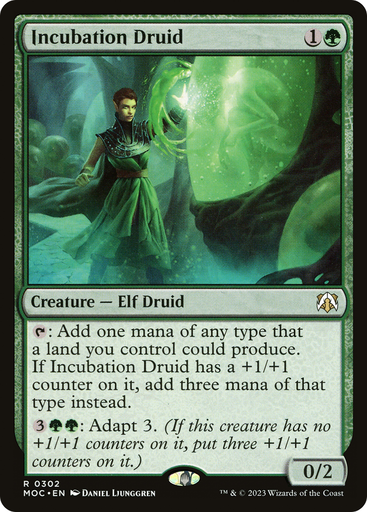 Incubation Druid [March of the Machine Commander] - Magic: The Gathering - Card Brawlers | Quebec | Canada |