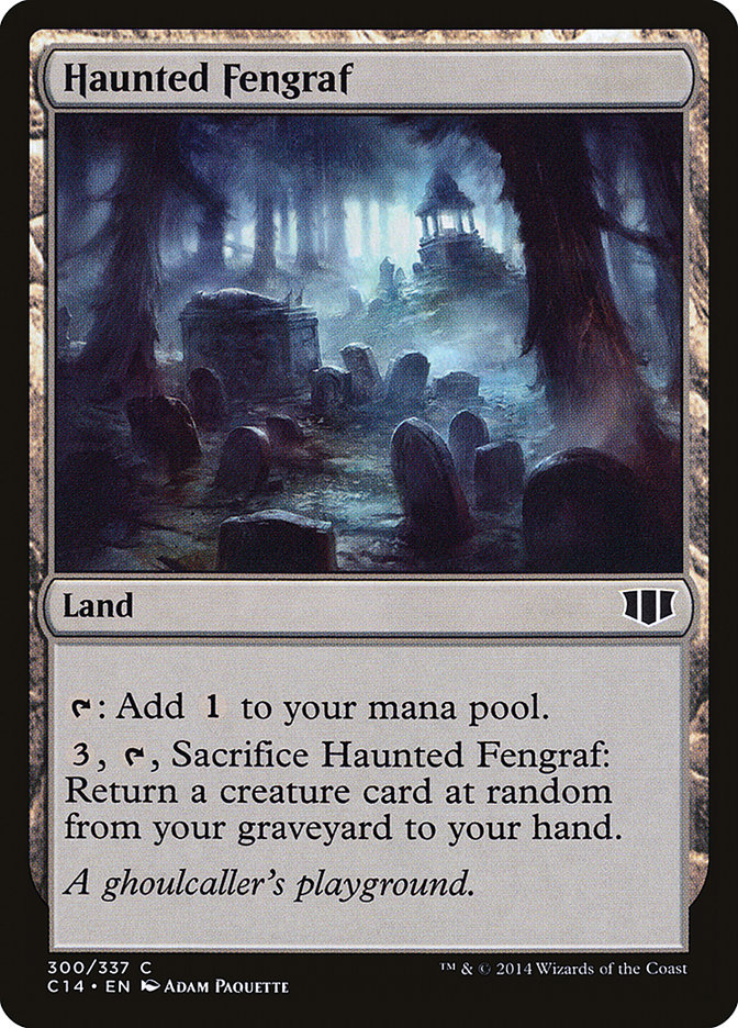 Haunted Fengraf [Commander 2014] - Magic: The Gathering - Card Brawlers | Quebec | Canada |