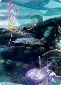 Valki, God of Lies Art Card (Gold-Stamped Signature) [Kaldheim Art Series] - Magic: The Gathering - Card Brawlers | Quebec | Canada |
