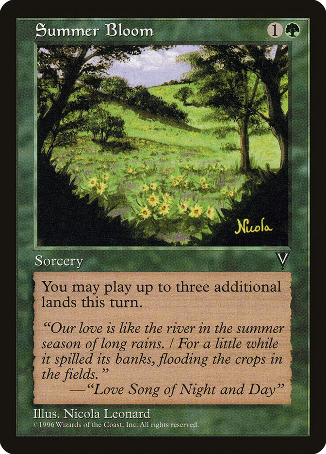 Summer Bloom [Visions] - Magic: The Gathering - Card Brawlers | Quebec | Canada |