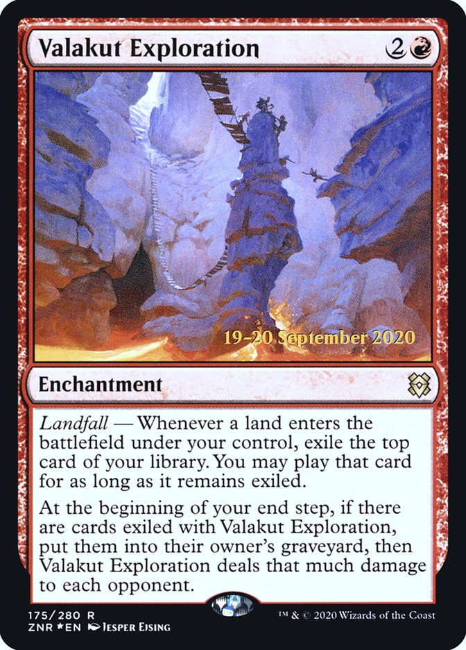 Valakut Exploration [Zendikar Rising Prerelease Promos] - Magic: The Gathering - Card Brawlers | Quebec | Canada |