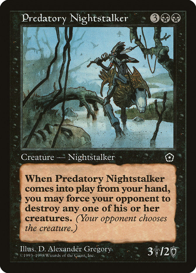 Predatory Nightstalker [Portal Second Age] - Magic: The Gathering - Card Brawlers | Quebec | Canada |