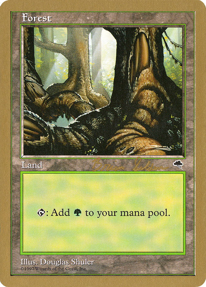 Forest (bs348) (Brian Selden) [World Championship Decks 1998] - Magic: The Gathering - Card Brawlers | Quebec | Canada |