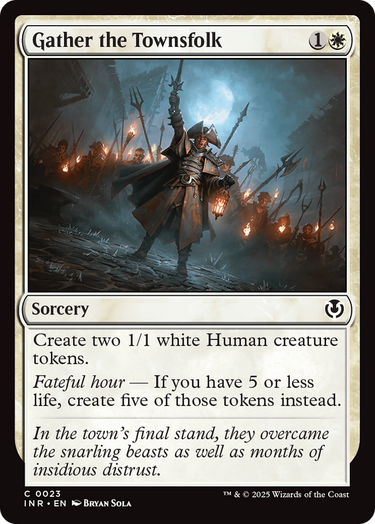 Gather the Townsfolk [Innistrad Remastered] - Magic: The Gathering - Card Brawlers | Quebec | Canada |