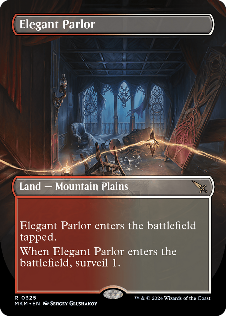 Elegant Parlor (Borderless) [Murders at Karlov Manor] - Magic: The Gathering - Card Brawlers | Quebec | Canada |