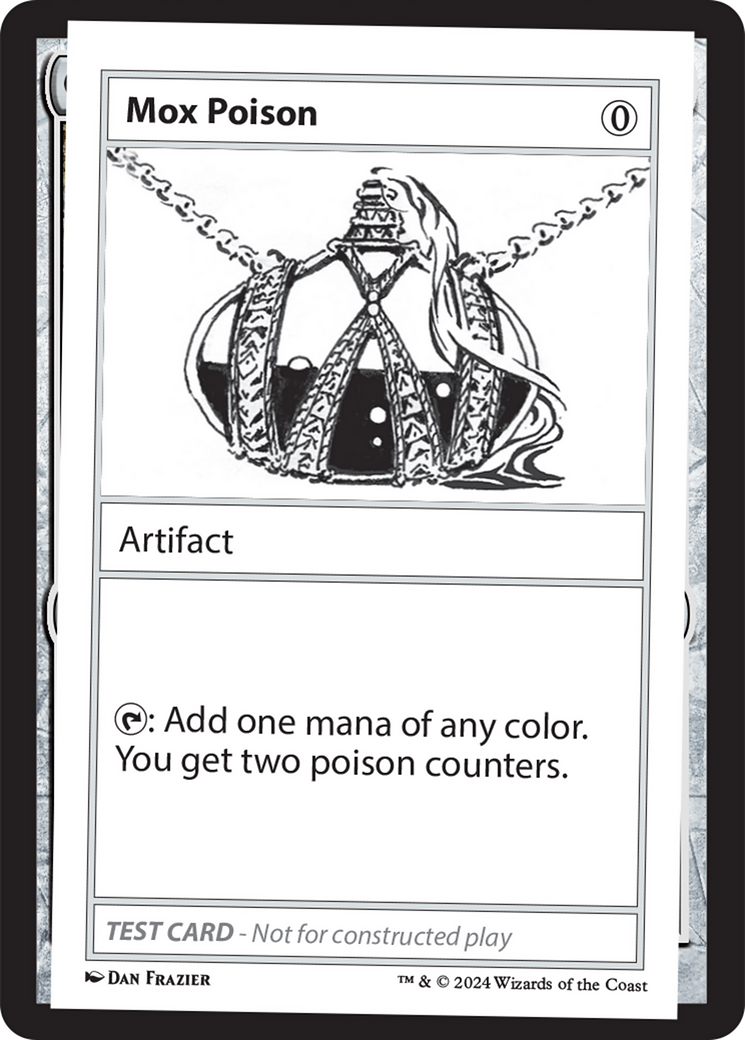 Mox Poison [Mystery Booster 2 Playtest Cards] - Magic: The Gathering - Card Brawlers | Quebec | Canada |
