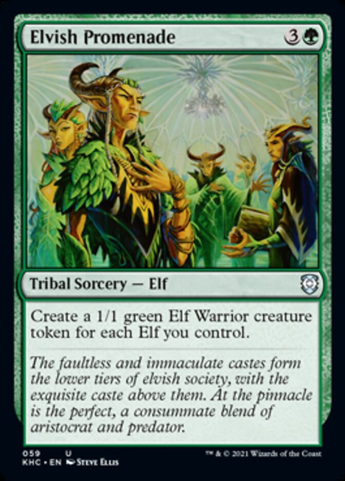 Elvish Promenade [Kaldheim Commander] - Magic: The Gathering - Card Brawlers | Quebec | Canada |