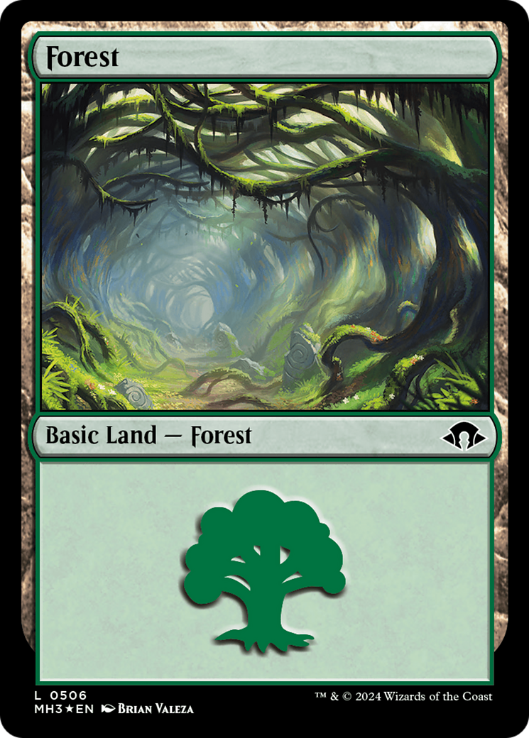 Forest (0506) (Ripple Foil) [Modern Horizons 3] - Magic: The Gathering - Card Brawlers | Quebec | Canada |