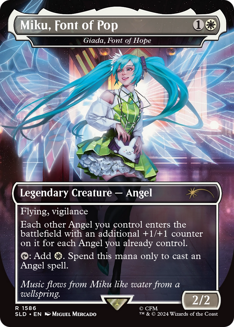 Miku, Font of Pop - Giada, Font of Hope [Secret Lair Drop Series] - Magic: The Gathering - Card Brawlers | Quebec | Canada |