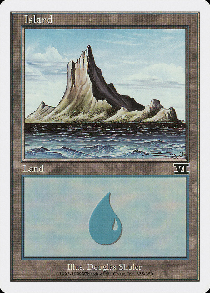 Island (335) [Classic Sixth Edition] - Magic: The Gathering - Card Brawlers | Quebec | Canada |