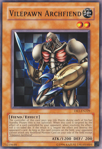 Vilepawn Archfiend [DR1-EN229] Common - Yu-Gi-Oh! - Card Brawlers | Quebec | Canada |