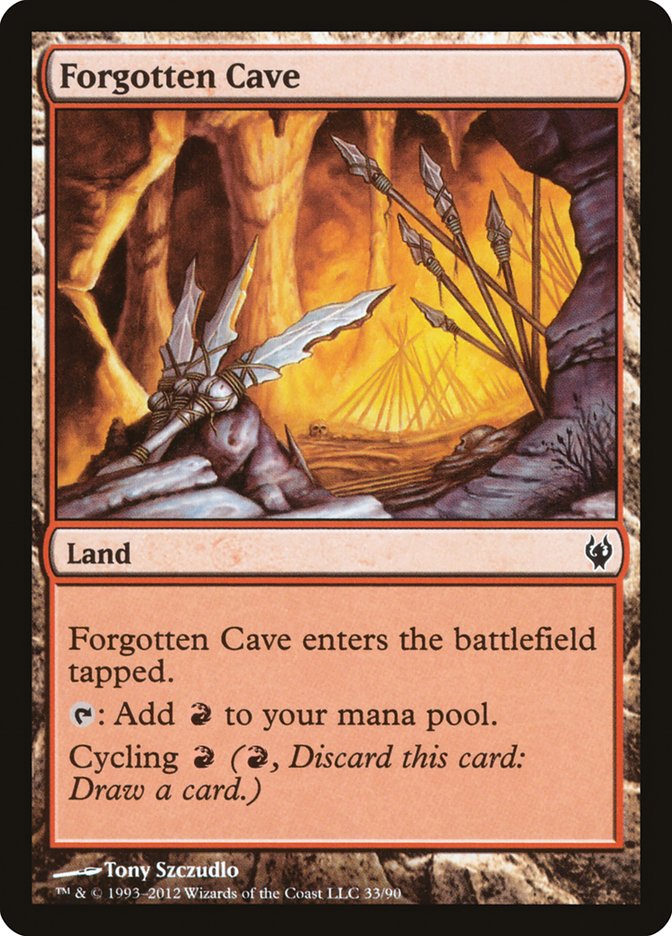 Forgotten Cave [Duel Decks: Izzet vs. Golgari] - Magic: The Gathering - Card Brawlers | Quebec | Canada |