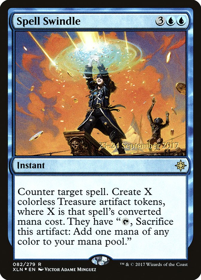 Spell Swindle [Ixalan Prerelease Promos] - Magic: The Gathering - Card Brawlers | Quebec | Canada |