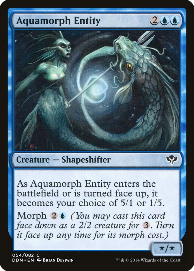 Aquamorph Entity [Duel Decks: Speed vs. Cunning] - Magic: The Gathering - Card Brawlers | Quebec | Canada |
