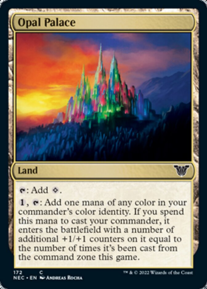 Opal Palace [Kamigawa: Neon Dynasty Commander] - Magic: The Gathering - Card Brawlers | Quebec | Canada |