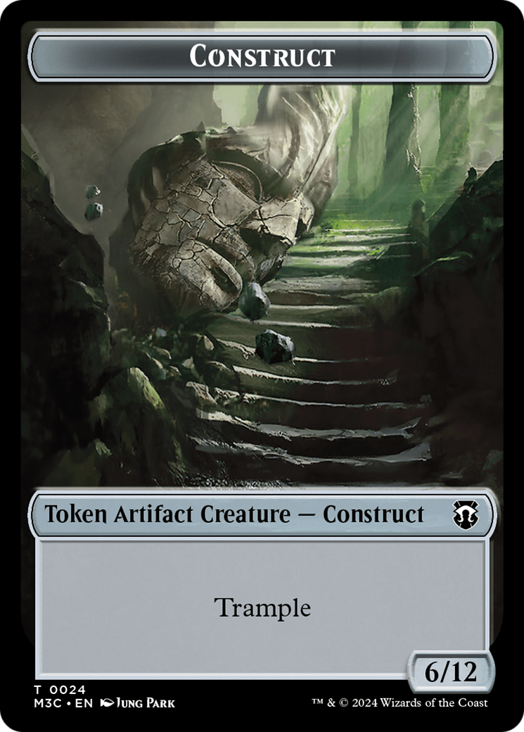 Construct // Myr Double-Sided Token [Modern Horizons 3 Commander Tokens] - Magic: The Gathering - Card Brawlers | Quebec | Canada |