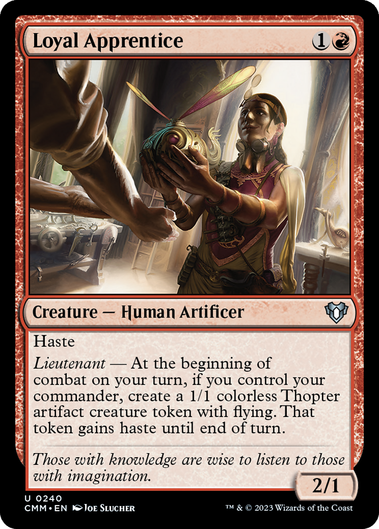 Loyal Apprentice [Commander Masters] - Magic: The Gathering - Card Brawlers | Quebec | Canada |