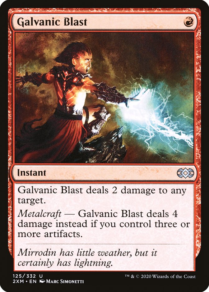 Galvanic Blast [Double Masters] - Magic: The Gathering - Card Brawlers | Quebec | Canada |