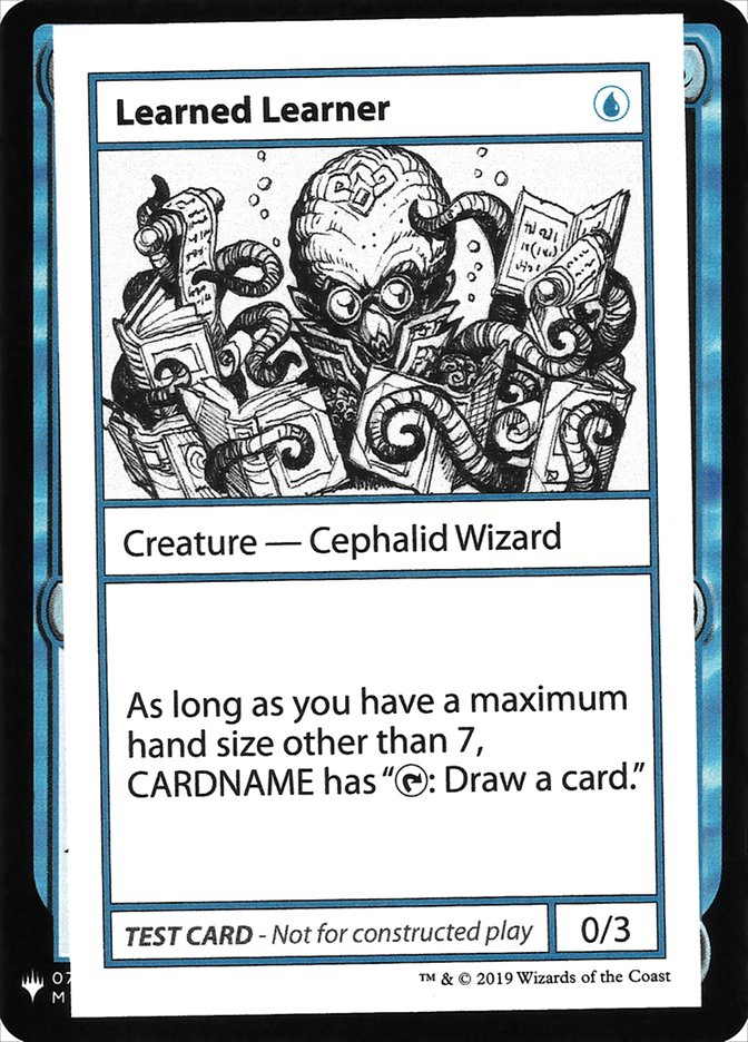 Learned Learner [Mystery Booster Playtest Cards] - Magic: The Gathering - Card Brawlers | Quebec | Canada |