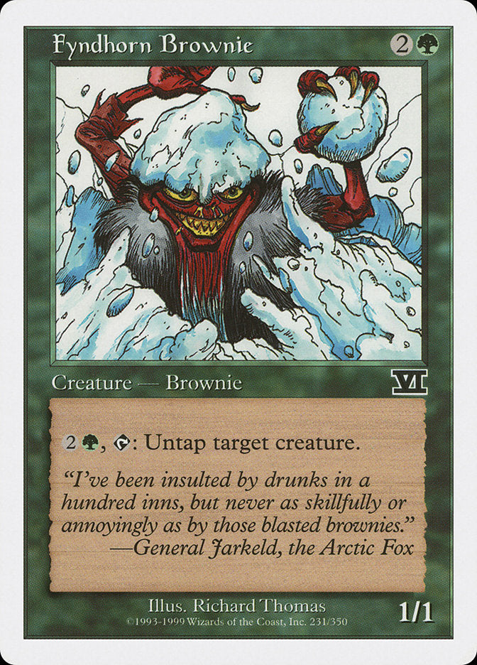 Fyndhorn Brownie [Classic Sixth Edition] - Magic: The Gathering - Card Brawlers | Quebec | Canada |