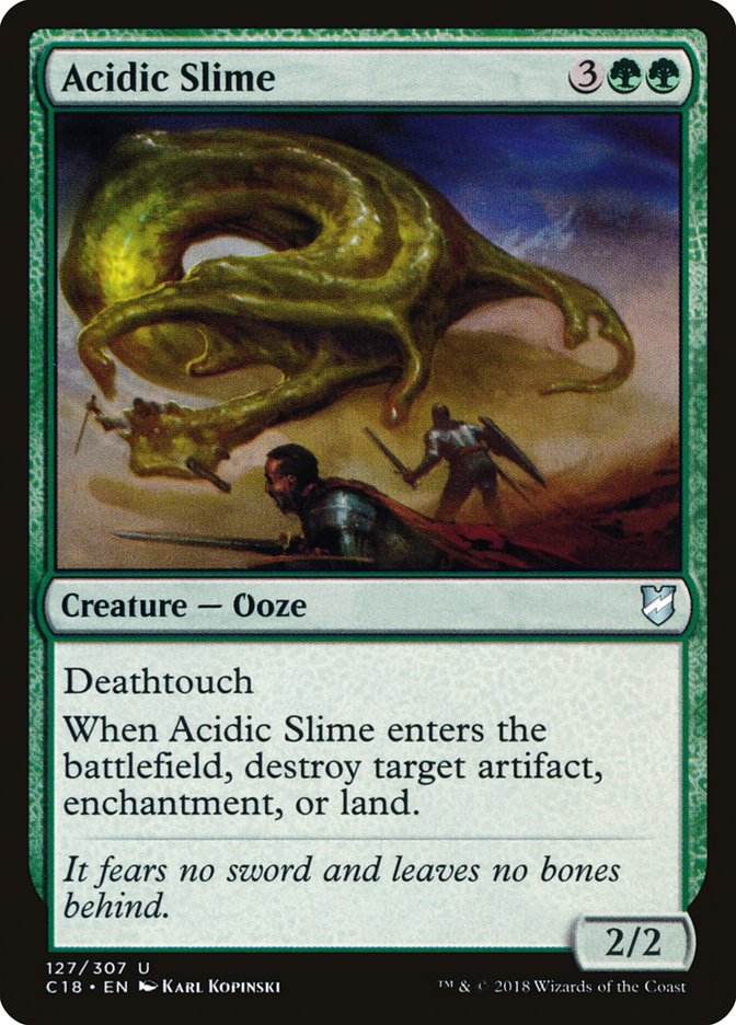 Acidic Slime [Commander 2018] - Magic: The Gathering - Card Brawlers | Quebec | Canada |