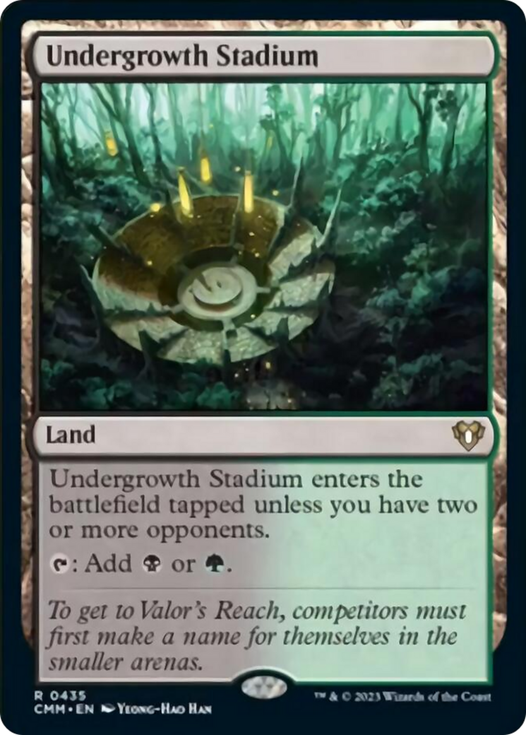Undergrowth Stadium [Commander Masters] - Magic: The Gathering - Card Brawlers | Quebec | Canada |